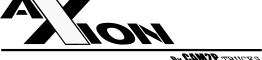 AXION Carrrosserie noir et blanc