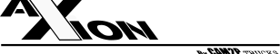 AXION Carrrosserie noir et blanc mini